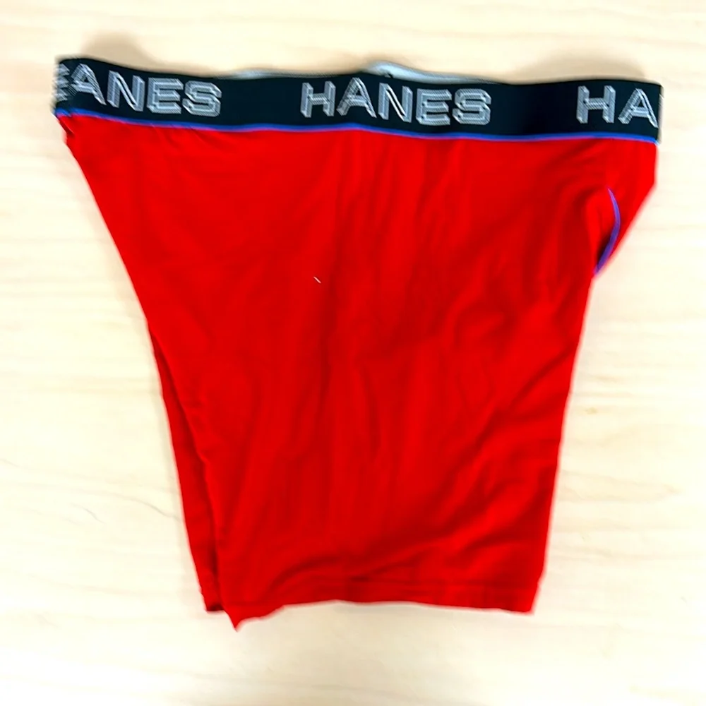 NWT 3-PK Hanes Flex Fit Boxer Briefs S
